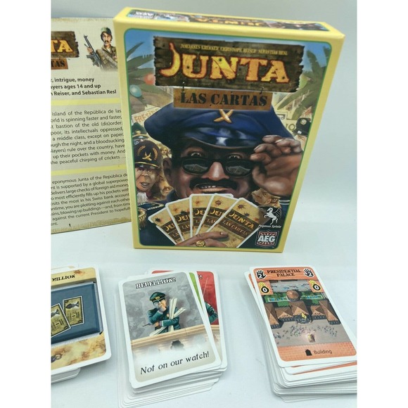 Junta Las Cartas Politica Strategy Bluffing Card Board Game Family Fun Night - Picture 3 of 5